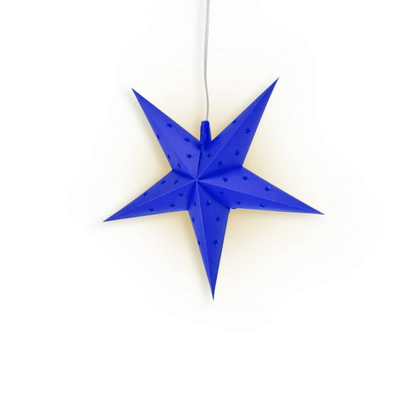 45/60cm Hanging Paper Star Festival Lampshade Paper Lantern Hanging Star Decor
